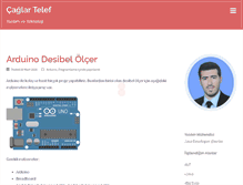 Tablet Screenshot of caglartelef.com